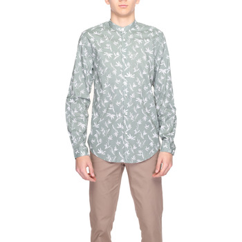 Kleidung Herren Langärmelige Hemden Antony Morato SEOUL MMSL00631-FA430609 Grün