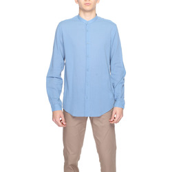 Kleidung Herren Langärmelige Hemden Antony Morato SEOUL MMSL00724-FA400092 Blau