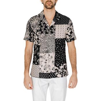 Kleidung Herren Kurzärmelige Hemden Antony Morato HONOLULU MMSS00171-FA430590 Schwarz