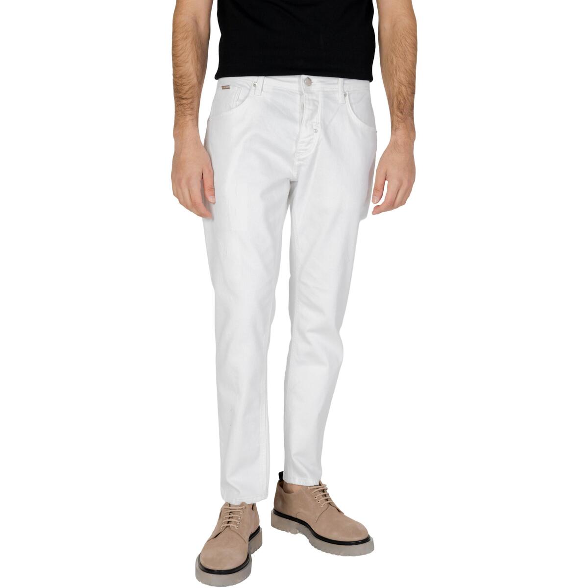 Kleidung Herren Slim Fit Jeans Antony Morato ARGON MMDT00264-FA800150 Weiss