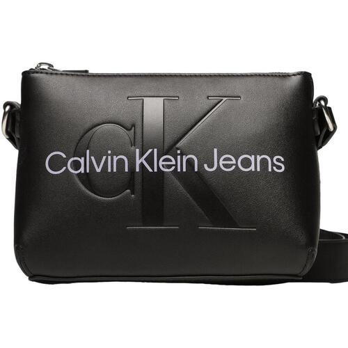 Taschen Damen Taschen Calvin Klein Jeans K60K610681 Schwarz