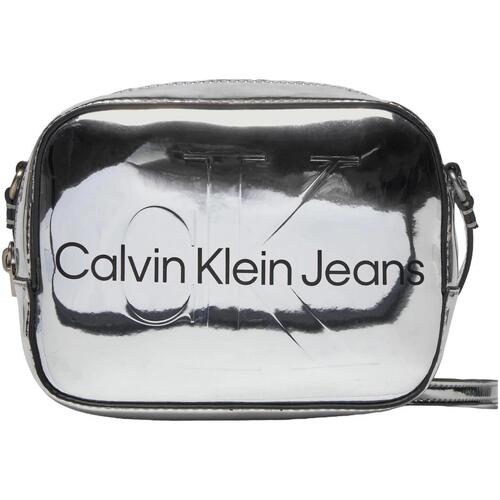 Taschen Damen Taschen Calvin Klein Jeans K60K611858 Silbern
