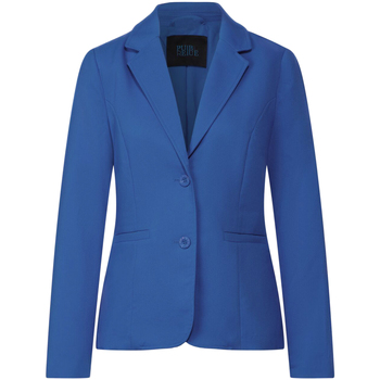 Kleidung Damen Jacken / Blazers Street One EOS_Style Hanni Twill 211996 Blau