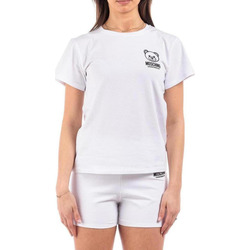 Kleidung Damen T-Shirts Moschino V6A0703 4406 Weiss