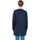 Kleidung Damen Strickjacken Street One knit look long jacket w.slits 321016 Blau