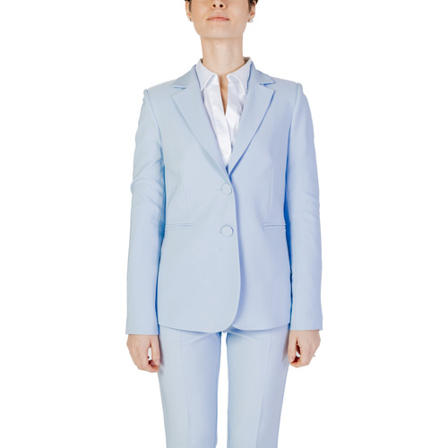 Kleidung Damen Jacken / Blazers Sandro Ferrone S18XBDBASILE Blau