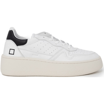 Schuhe Damen Sneaker Date STEP CALF WHITE-BLACK W997-ST-CA-WB Other