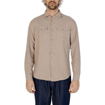 Kleidung Herren Langärmelige Hemden Hamaki-ho CE1235H Beige