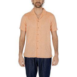 Kleidung Herren Kurzärmelige Hemden Hamaki-ho CE1237H Orange