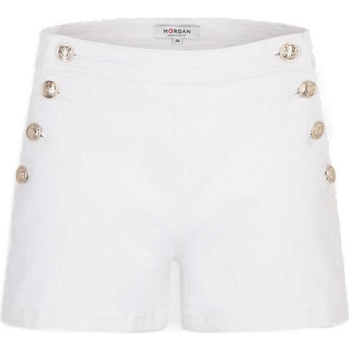 Kleidung Damen Shorts / Bermudas Morgan 241-SHIVAL1 Weiss