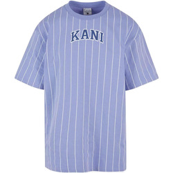 Kleidung Herren Langärmelige Polohemden Karl Kani SMALL SERIF PINSTRIPE TEE 6069097 Violett