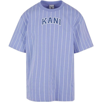 Karl Kani SMALL SERIF PINSTRIPE TEE 6069097 Violett