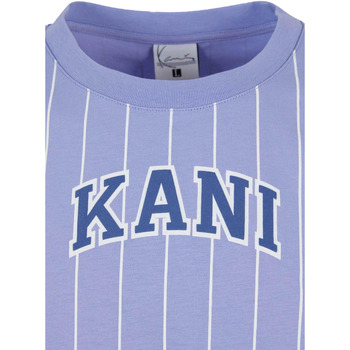 Karl Kani SMALL SERIF PINSTRIPE TEE 6069097 Violett