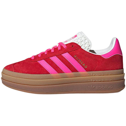 Schuhe Wanderschuhe adidas Originals Gazelle Bold Red Pink Rot