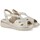 Schuhe Damen Sandalen / Sandaletten Pitillos 5591 Silbern