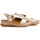 Schuhe Damen Sandalen / Sandaletten Paula Urban 24-662 Beige