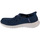 Schuhe Damen Sneaker Low Skechers Slip-Ins Go Walk Joy - Idalis Blau