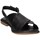 Schuhe Damen Sandalen / Sandaletten Bueno Shoes Wa3600 Sandelholz Frau Schwarz