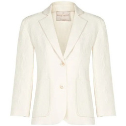 Kleidung Damen Jacken Rinascimento CFC0119047003 Creme Weiß