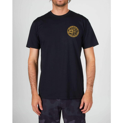 Kleidung Herren T-Shirts & Poloshirts Salty Crew Legends premium s/s tee Schwarz