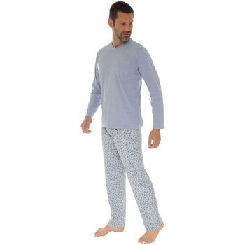 Kleidung Herren Pyjamas/ Nachthemden Christian Cane HEDOR Blau