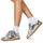 Schuhe Damen Sneaker Low ALOHAS Tb.490 Silbern
