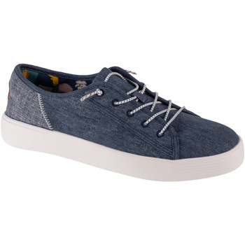 Schuhe Herren Sneaker Low HEYDUDE Craft Linen Blau
