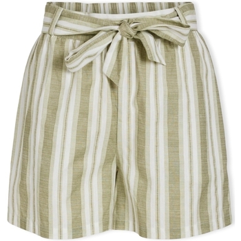Kleidung Damen Shorts / Bermudas Vila Etni Shorts - Egret/Oil Green Beige