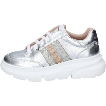 Schuhe Damen Sneaker Stokton EX117 Silbern