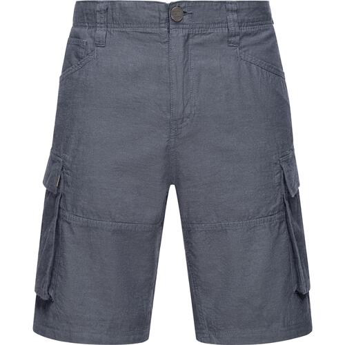 Kleidung Herren Hosen Ragwear Shorts Merly Linen Blau
