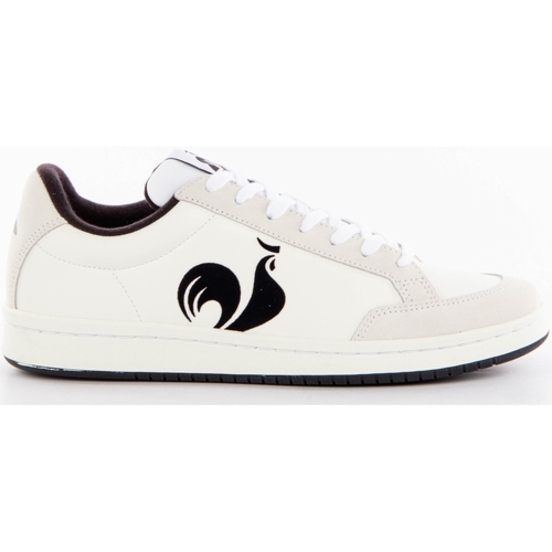 Schuhe Herren Sneaker Low Le Coq Sportif LSC court rooster Weiss