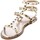 Schuhe Damen Sandalen / Sandaletten Exé Shoes 143921 Gold