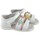 Schuhe Mädchen Multisportschuhe Bubble Bobble c615 weißer Mädchenschuh Rosa