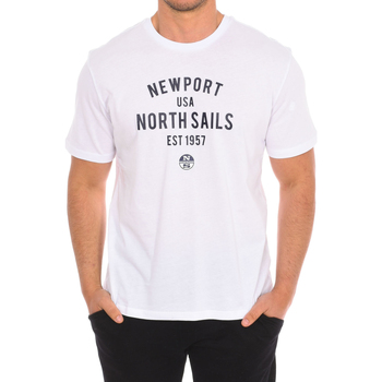 Kleidung Herren T-Shirts North Sails 9024010-101 Weiss