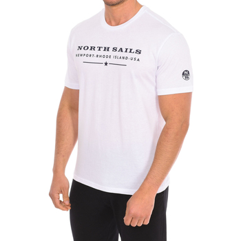 Kleidung Herren T-Shirts North Sails 9024020-101 Weiss