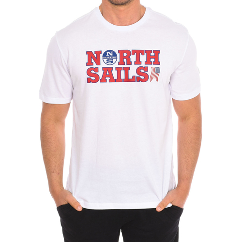 Kleidung Herren T-Shirts North Sails 9024110-101 Weiss