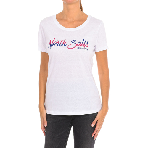 Kleidung Damen T-Shirts North Sails 9024310-101 Weiss