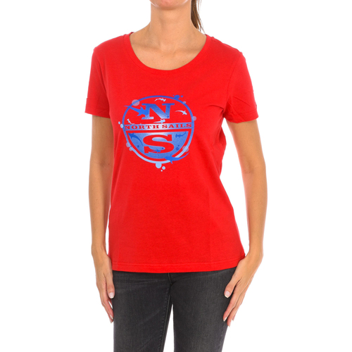 Kleidung Damen T-Shirts North Sails 9024340-230 Rot