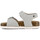 Schuhe Kinder Sandalen / Sandaletten Colors of California Bio sandal microglitter Silbern