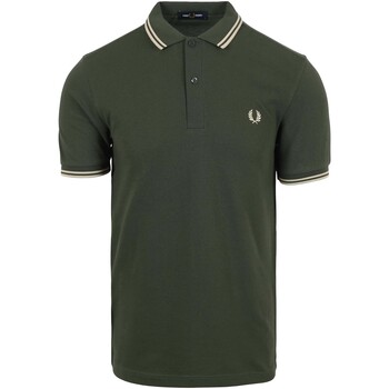 Fred Perry Fp Twin Tipped Fred Perry Shirt Grün