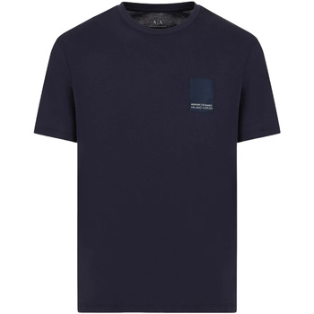 Kleidung Herren T-Shirts & Poloshirts EAX T-Shirt Blau