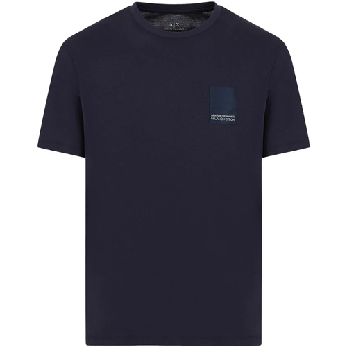 Kleidung Herren T-Shirts & Poloshirts EAX T-Shirt Blau