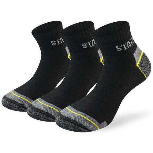 Unterwäsche Socken & Strümpfe Lenz Chaussettes  Staff Worker Basic Schwarz