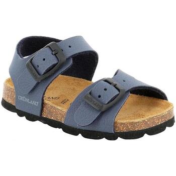Schuhe Kinder Sandalen / Sandaletten Grunland GRU-ZAL-SB0025-BL Blau