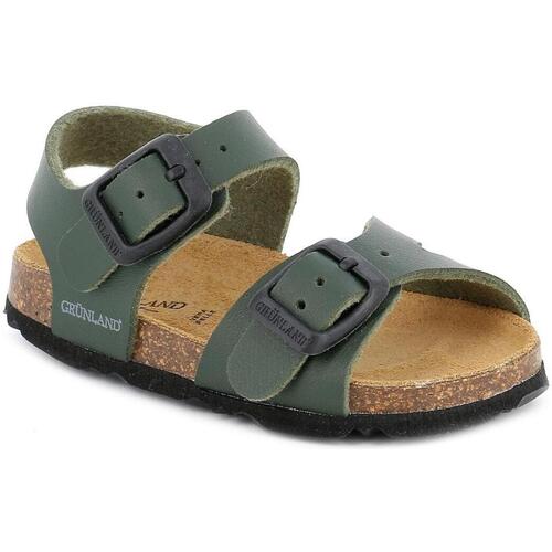 Schuhe Kinder Sandalen / Sandaletten Grunland GRU-ZAL-SB0027-BO Grün