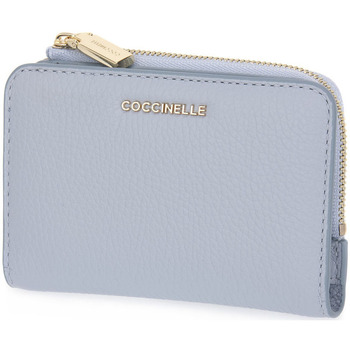 Taschen Damen Portemonnaie Coccinelle B35 METALLIC SOFT Blau