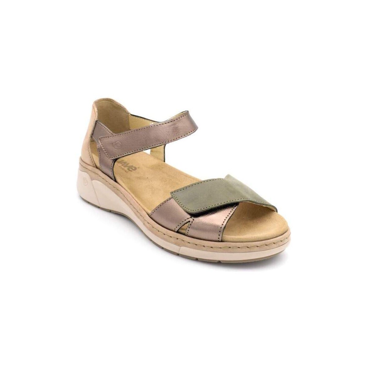 Schuhe Damen Sandalen / Sandaletten Suave 3312 Grau