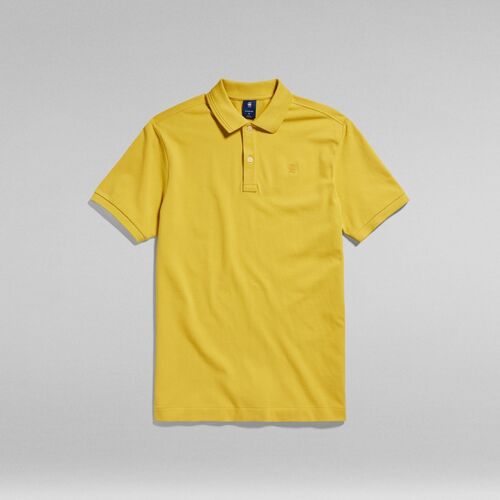 Kleidung Herren T-Shirts & Poloshirts G-Star Raw D11595 5864 DUNDA SLIM-348 DARK LEMON Gelb