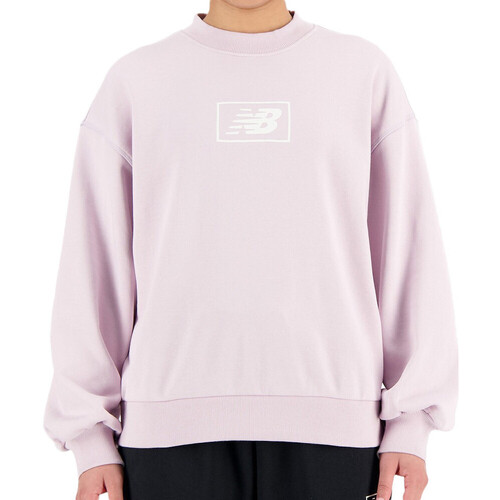 Kleidung Damen Sweatshirts New Balance WT33514DMY Violett
