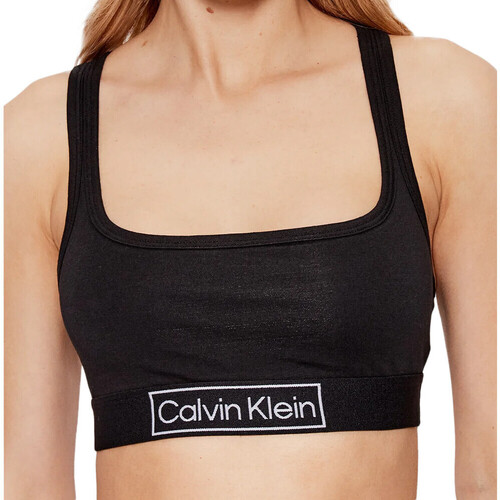 Kleidung Damen Sport BHs Calvin Klein Jeans 000QF6768E Schwarz